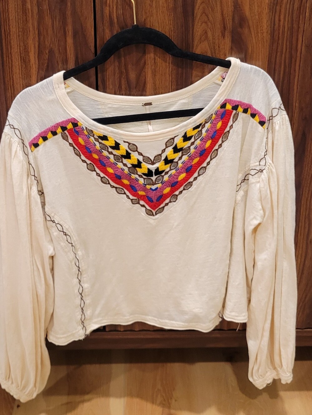 Free People Hand Me Down Top In Beige